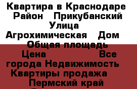 Квартира в Краснодаре › Район ­ Прикубанский › Улица ­ Агрохимическая › Дом ­ 115 › Общая площадь ­ 55 › Цена ­ 1 800 000 - Все города Недвижимость » Квартиры продажа   . Пермский край,Гремячинск г.